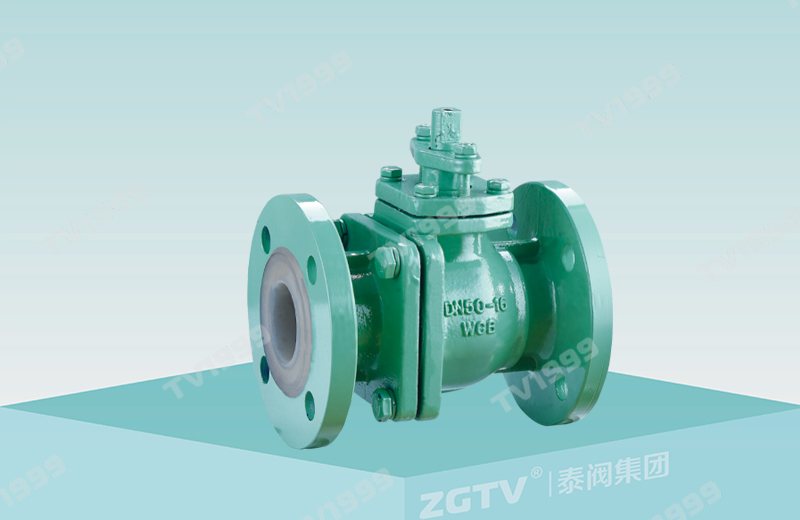 Fluorine lined Ball Valve Q41F46