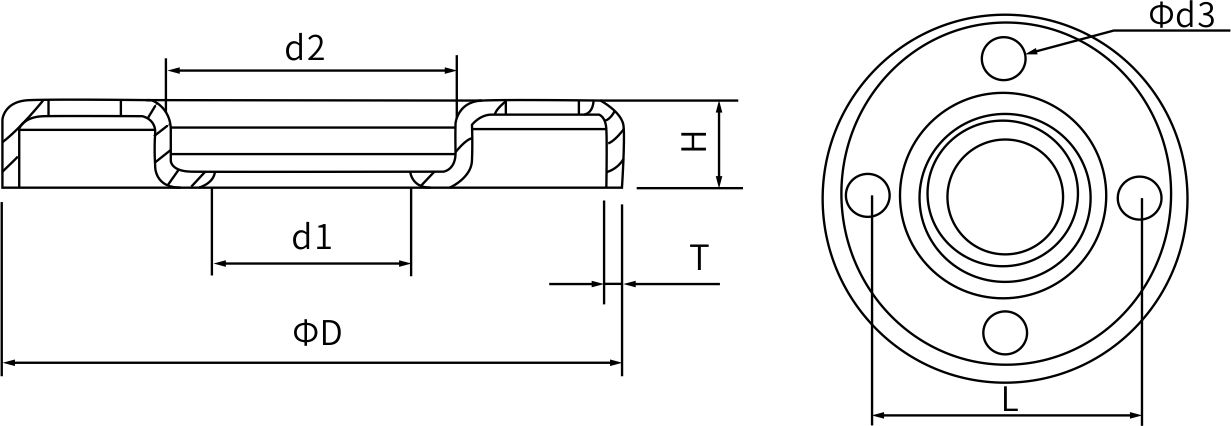 Stainless steel flanged flange(圖1) Stainless steel flanged flange(圖1)