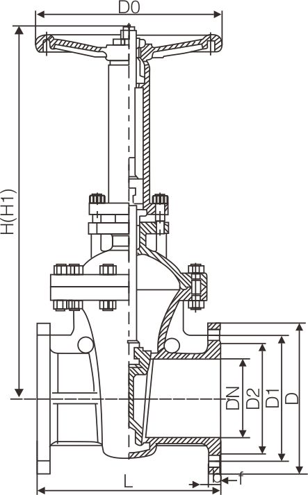 Carbon steel zero leakage gate valve(圖1) Carbon steel zero leakage gate valve(圖(tú)1)