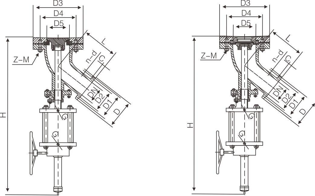 Up/Down expansion pneumatic discharge valve(圖1) Up/Down expansion pneumatic discharge valve(圖1)