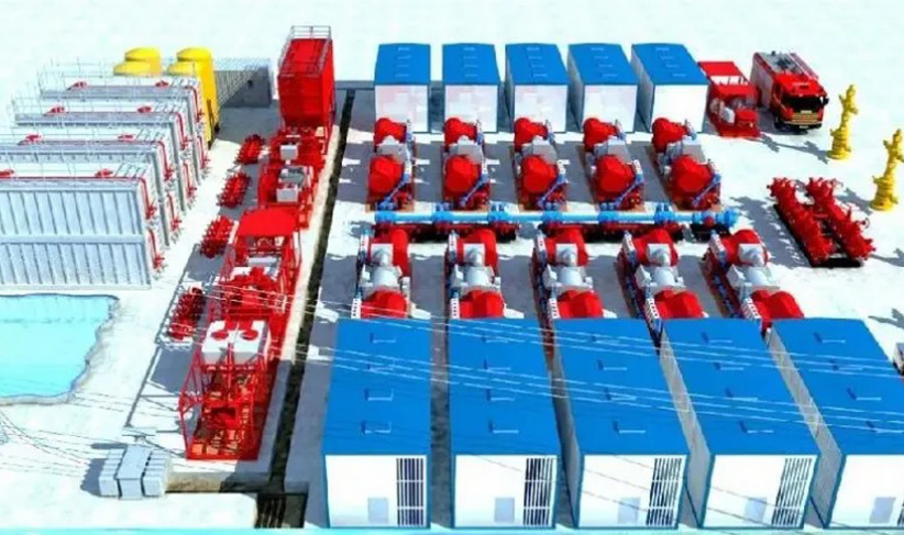 CNPC Logging completed the bridge shooting construction of the Groups first CBM electric drive frac(圖1) CNPC Logging completed the bridge shooting construction of the Groups first CBM electric drive frac(圖1)